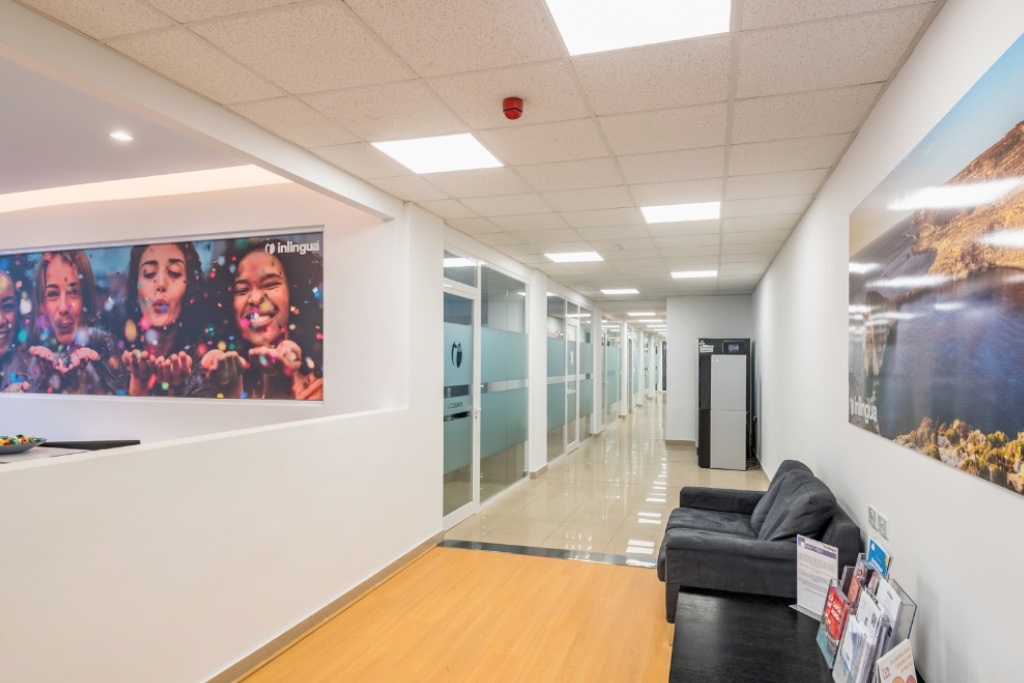 Accueil de l'école à Sliema